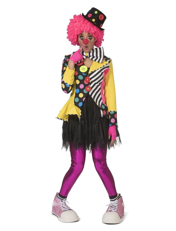 Clown kostuum Belinda dames