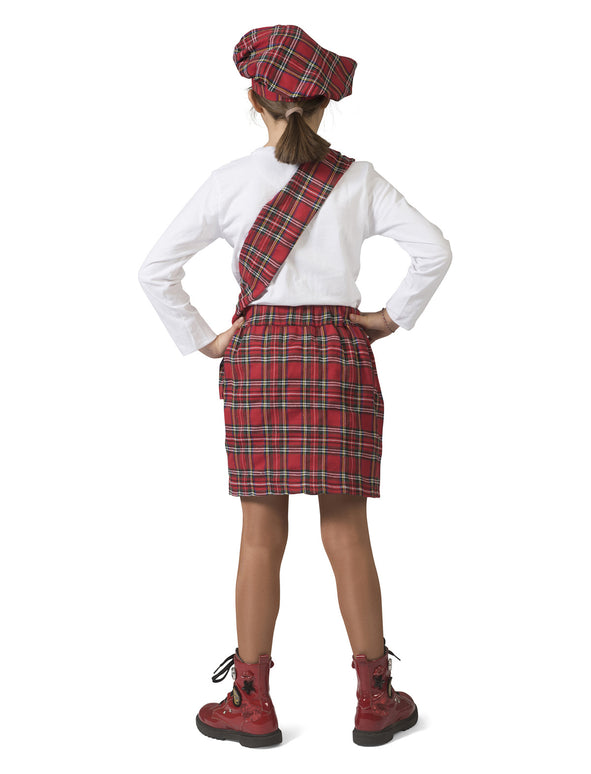 Schotse kilt kostuum Suzy kinderen