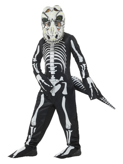 Luxe T-Rex Skeleton kostuum Bas
