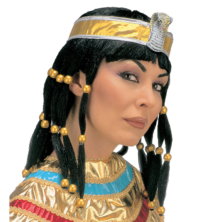 Cleopatra pruik met slang