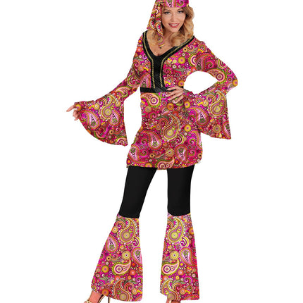 70s Hippie kostuum Fleur