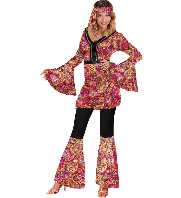 70s Hippie kostuum Fleur