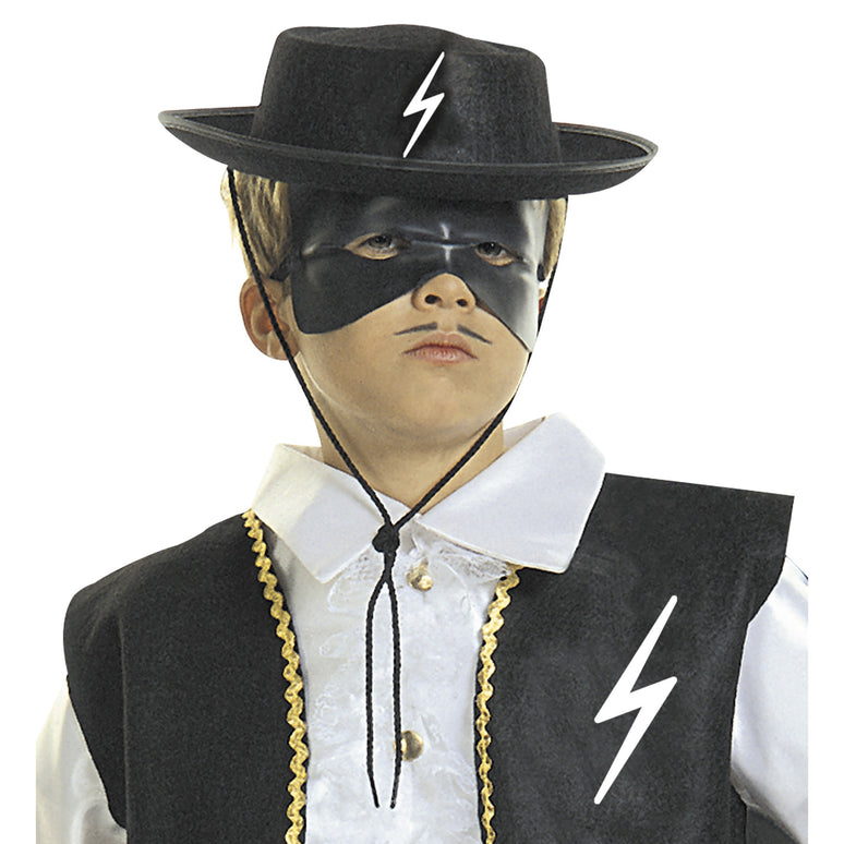 Zorro hoed kind