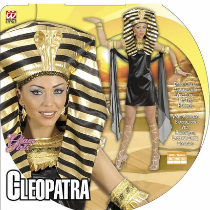 Cleopatra kostuum zwart