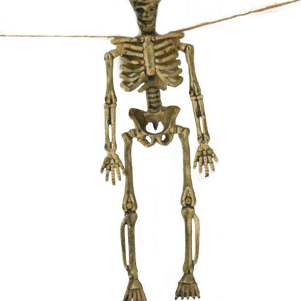 Slinger met skeleten voor Halloween
