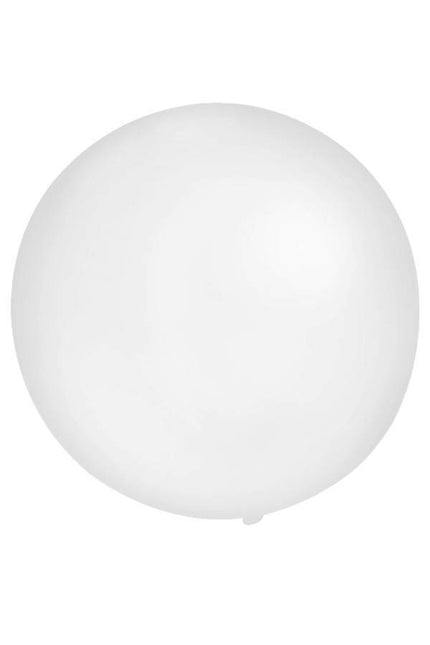 Witte ballon  Ø 60 cm