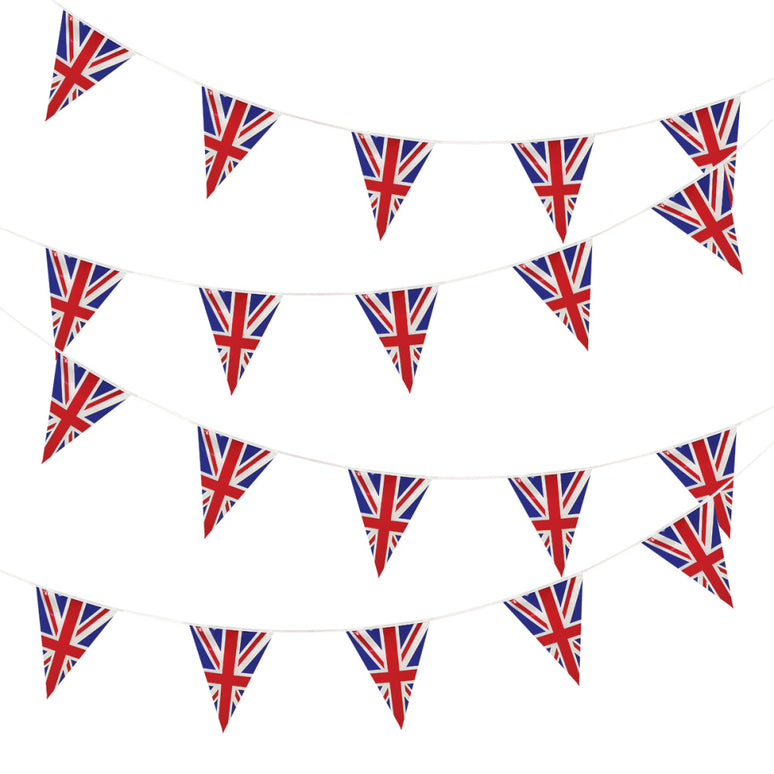 Groot Britannië driehoek vlaggenlijn 10m
