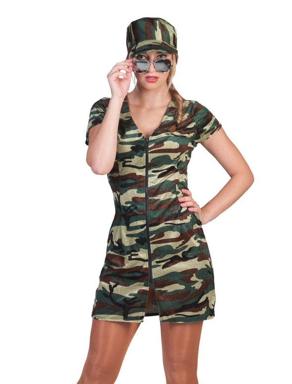 Sexy militair jurkje voor meiden