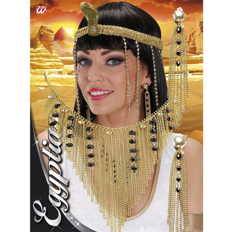 Cleopatra ketting en oorbellen Gigi