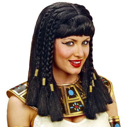 Cleopatra pruik koningin van de Nijl