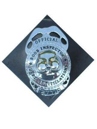 Boob inspector badge+speld