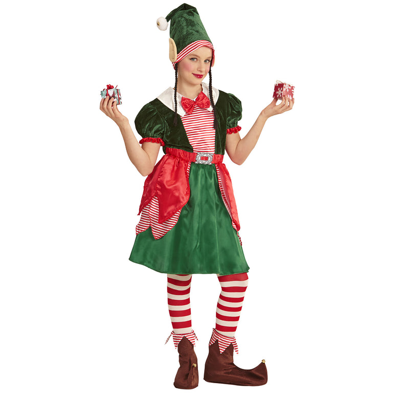 Kerstmannen hulpje Elf met oortjes voor kids