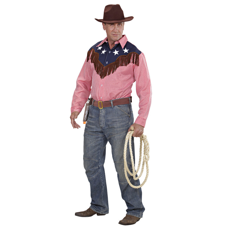 Cowboy shirt rodeo kostuum