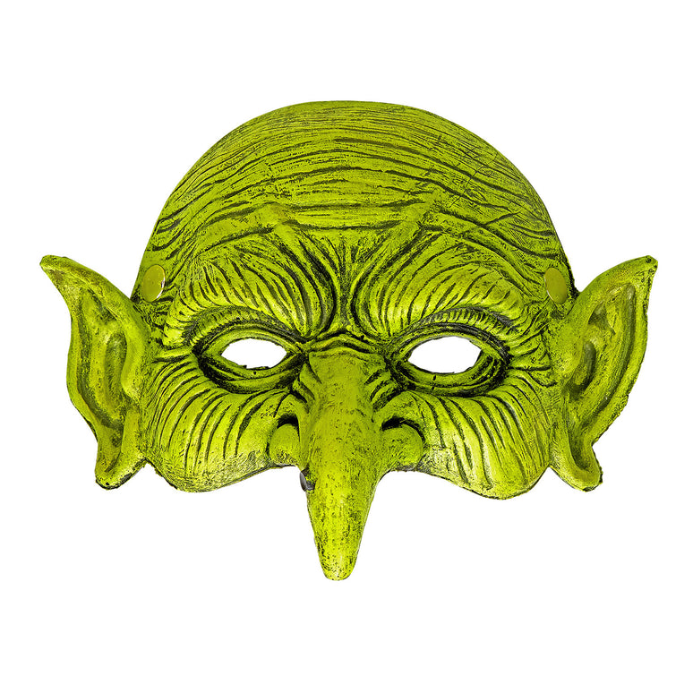 Kinloos masker heks groen