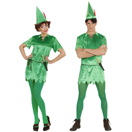 Peter Pan kostuum unisex