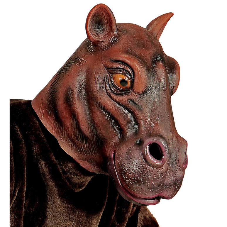 Nijlpaard masker voor party's