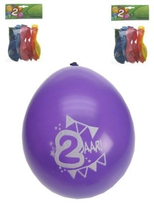 Leeftijd ballonnen 2 jaar