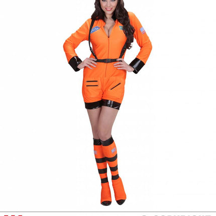 Astronauten pak oranje dames