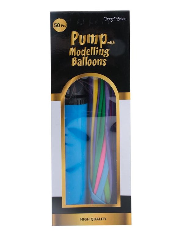 Modelleer ballonnen met pomp