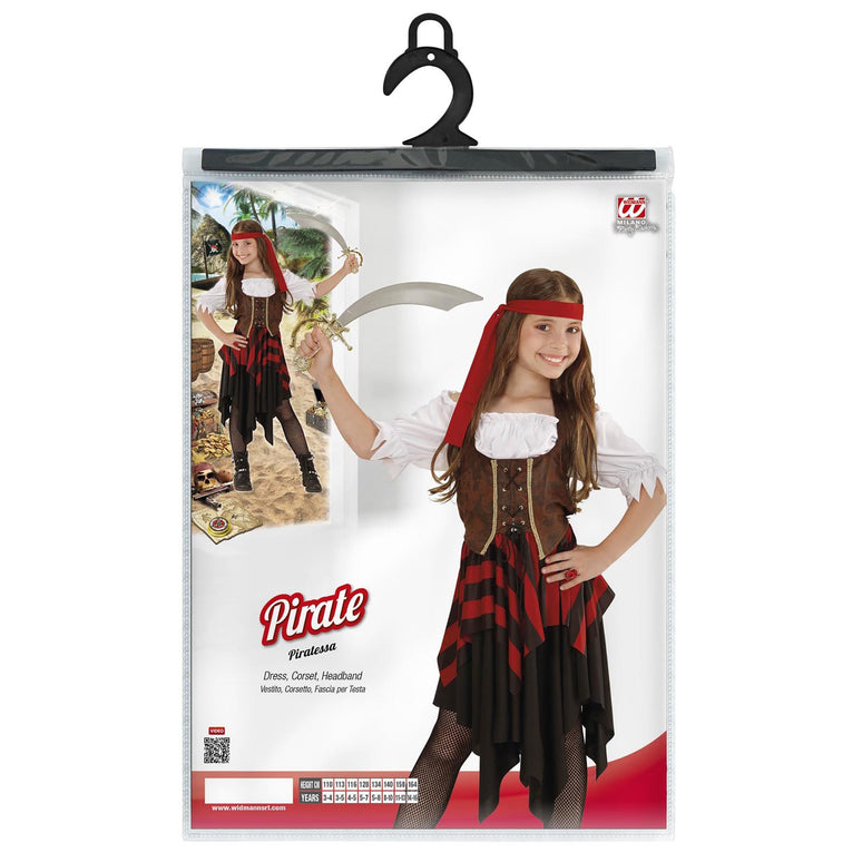 Piraten kostuum Caribbean meisjes