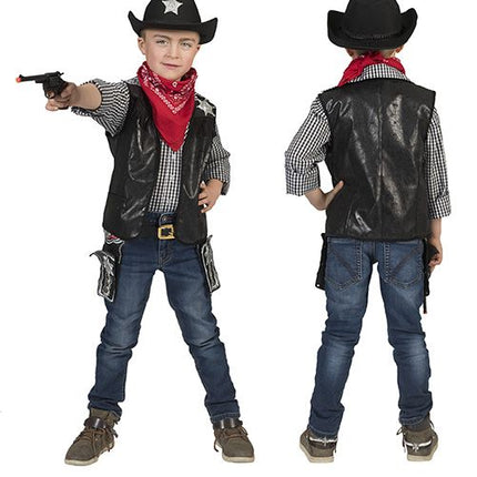 Cowboy vestje voor jongens