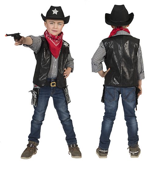 Cowboy vestje voor jongens