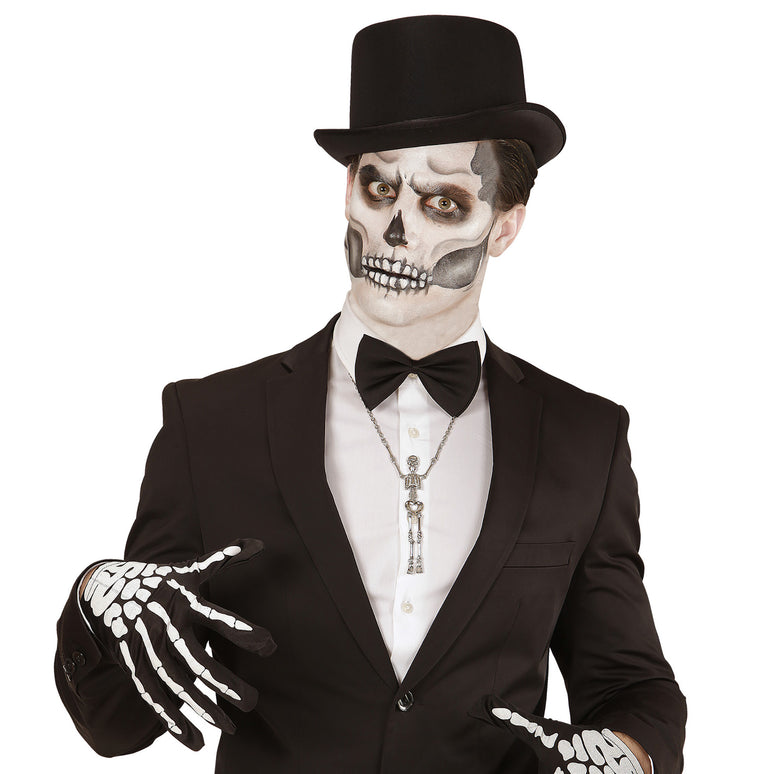 Halsketting skelet halloween