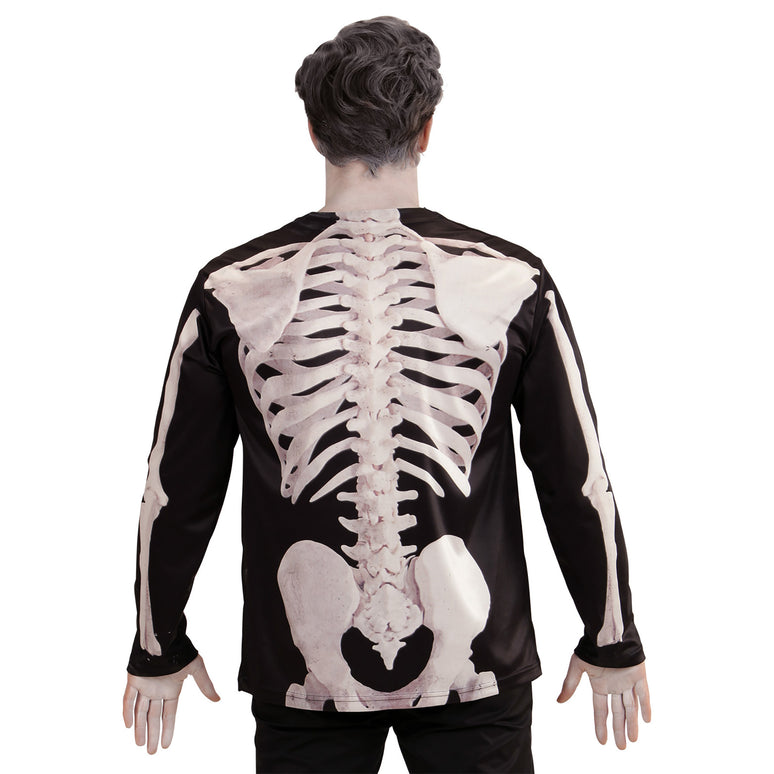 3D Skelet shirt man