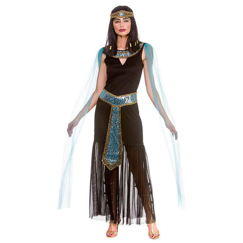 Egyptische prinsessen jurk Cleopatra dames