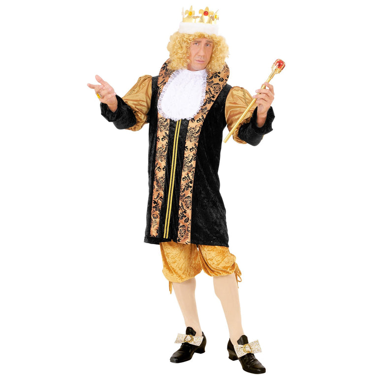 Koning kostuum middeleeuwen Barry