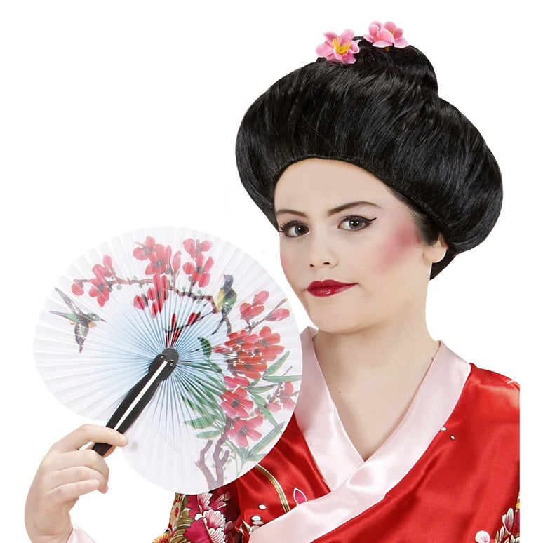 Geisha pruiken voor Japanse kleding