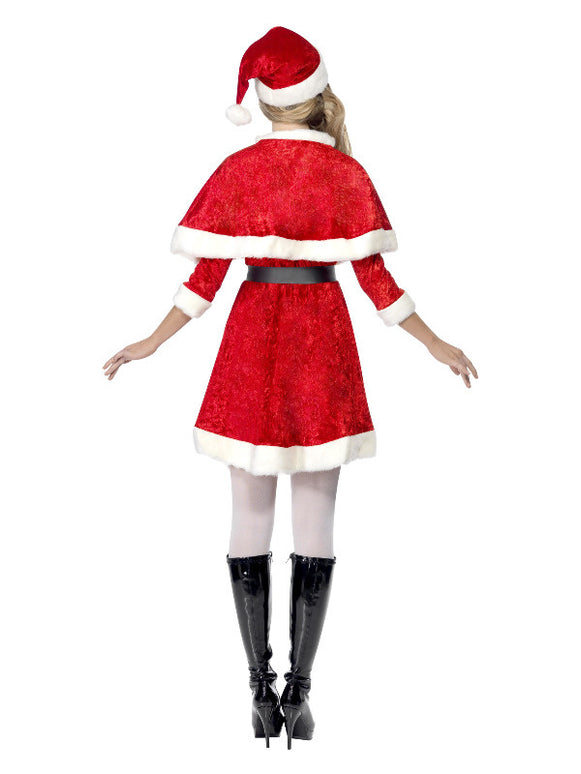 Rood kerstvrouw jurkje