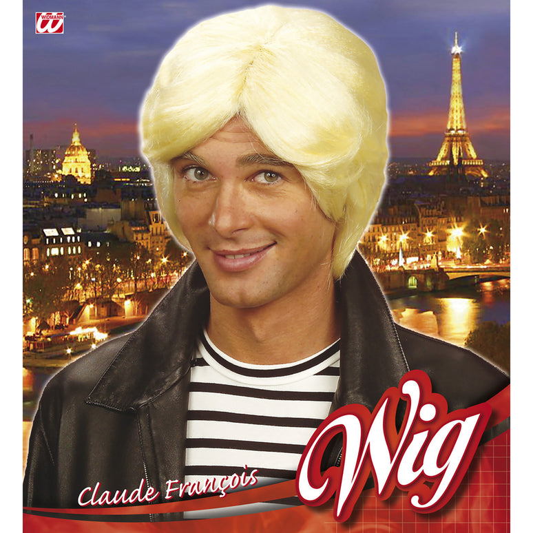 Claude Francois pruik blond