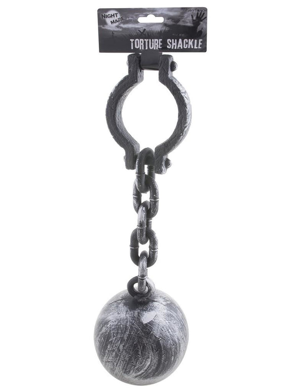 Gevangene jumbo bal met ketting 55 cm