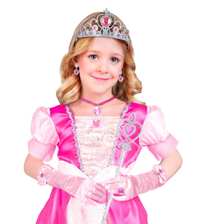 Prinses set Anna roze