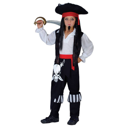Piraten kapitein pak kind