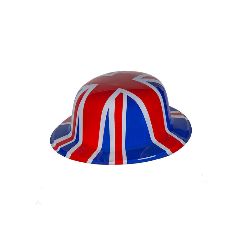 Bolhoed Engelse vlag plastic