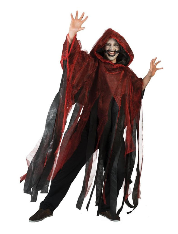 Rode Halloween cape voor vampieren