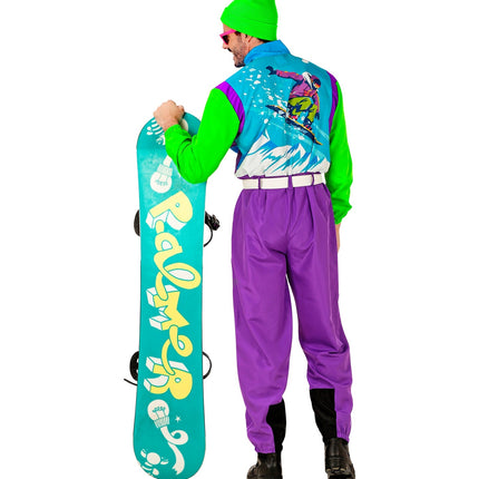 Retro snowboarder kostuum Otto