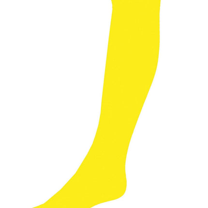 Neon gele kniekousen 60cm