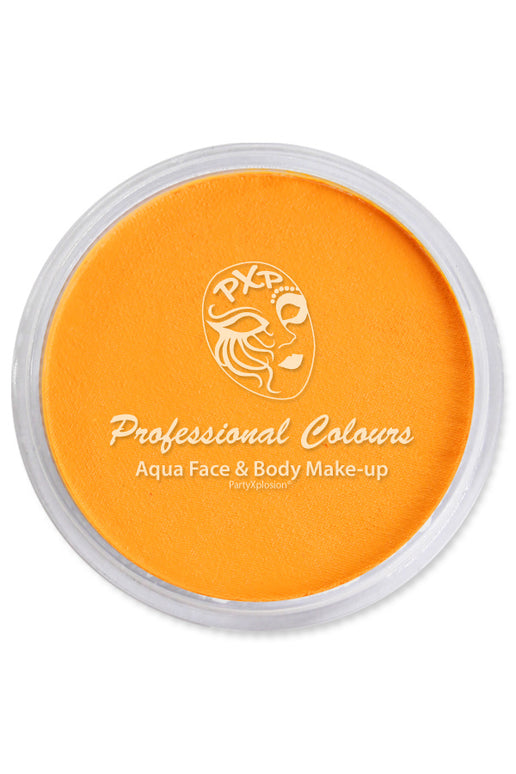 PXP Professionele gekleurde 10 gram pastel oranje schmink