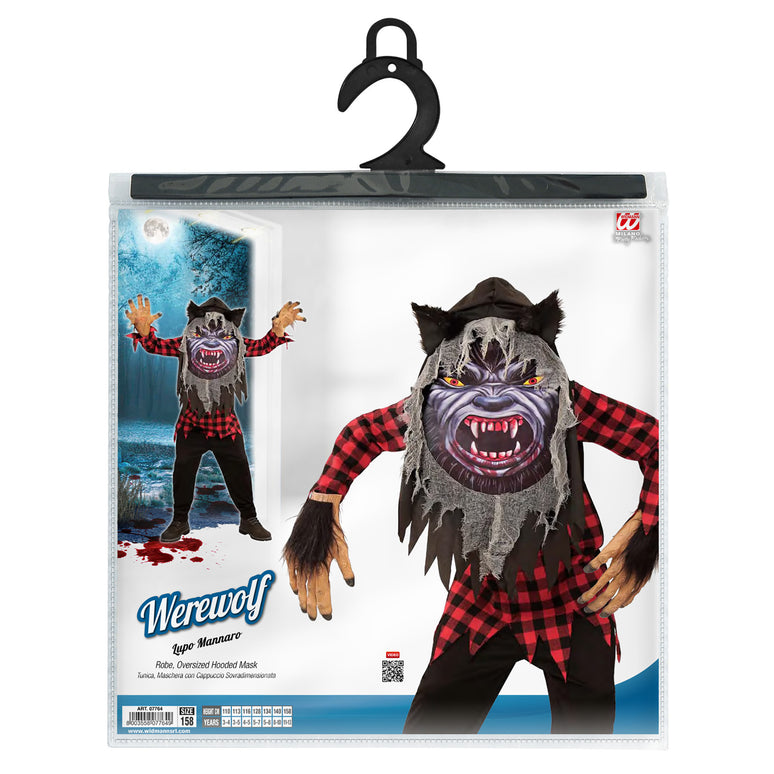 Weerwolf kostuum grappig
