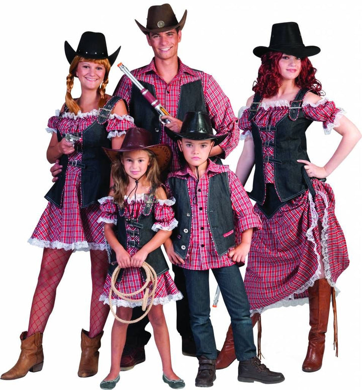 Cowboy vestje Kees voor kinderen