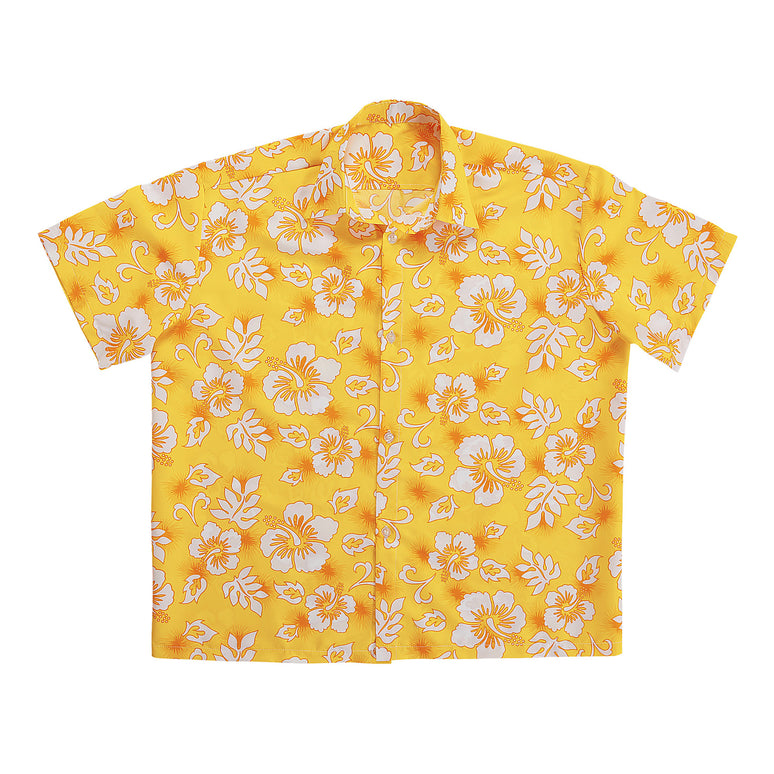 Hawaii shirt geel tropical Danny