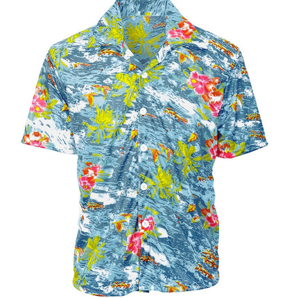 Hawaii shirt lichtblauw