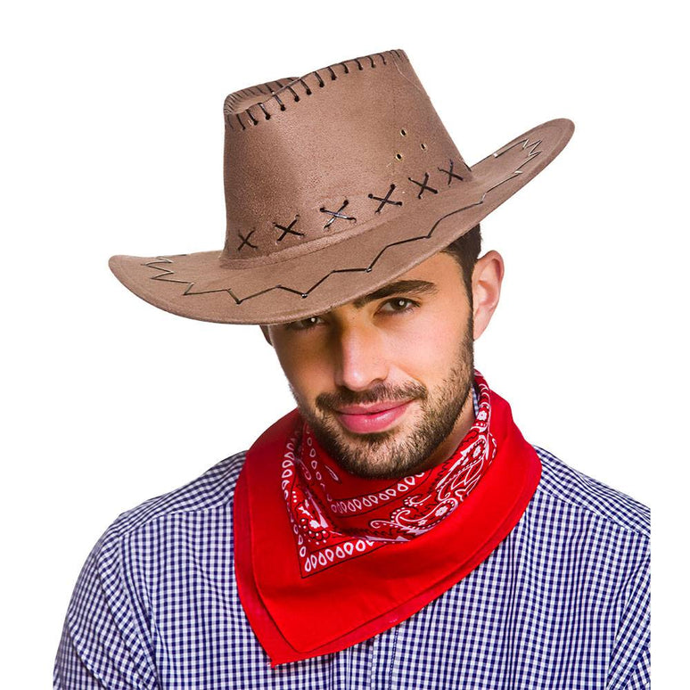 Cowboy bandana Willem rood