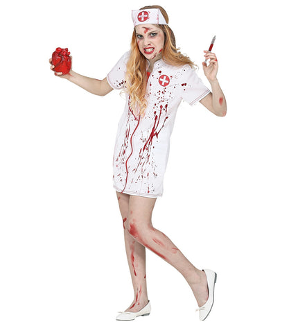 Zombie verpleegster jurkje kinderen