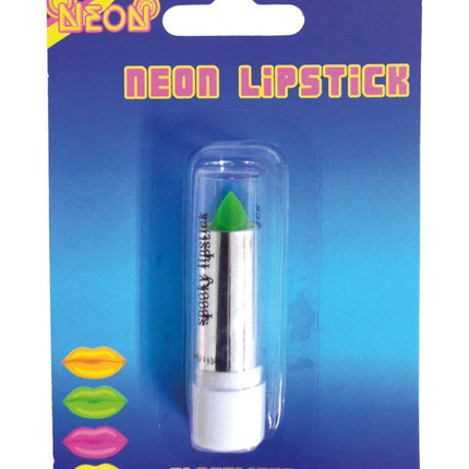 Groene blacklight lipstick