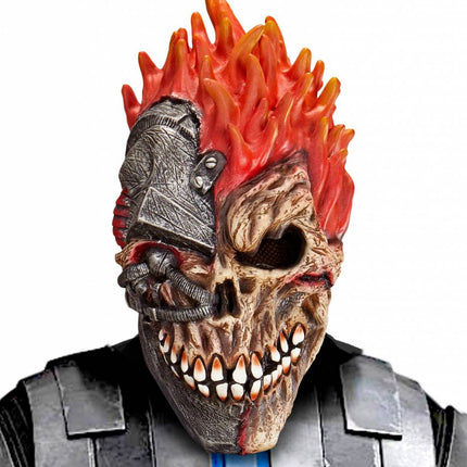 Masker cyber zombie schedel