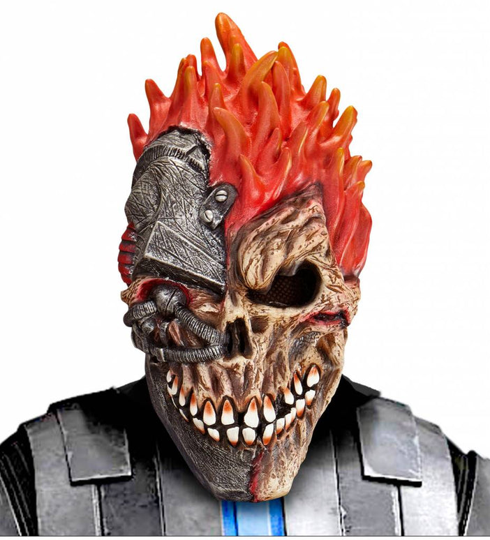 Masker cyber zombie schedel